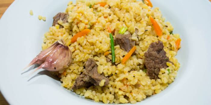 Bulgur hússal