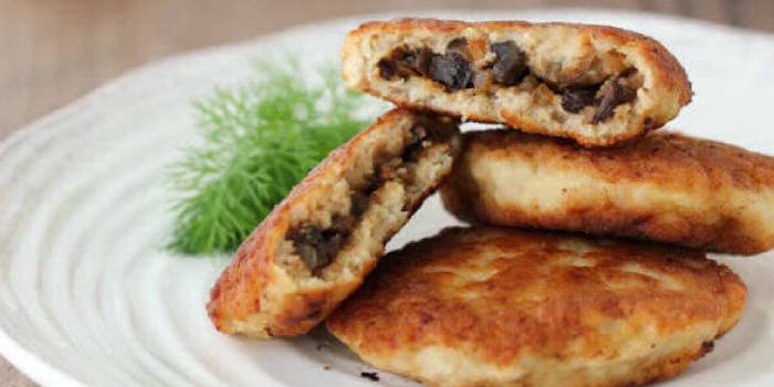 دجاج بالفطر