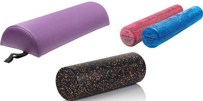 Variedades de rodillos de pilates