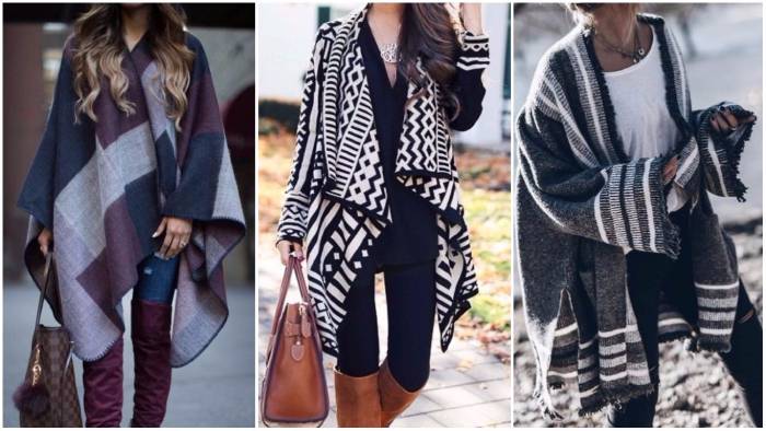 Cárdigans Poncho