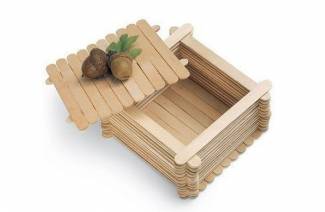 Artisanat de bâtons de crème glacée