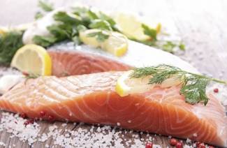 Peix de salmó coho