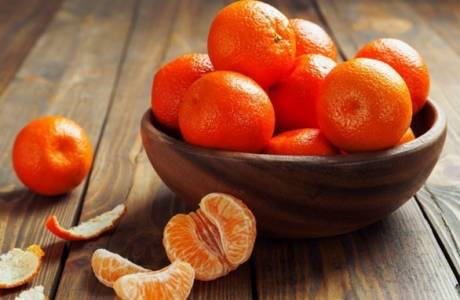 Mandarinen zur Gewichtsreduktion