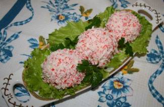 Raffaello de palitos de cangrejo
