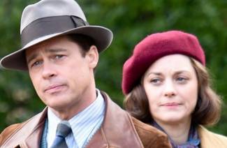 Marion Cotillard et Brad Pitt