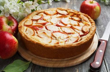 Ofen-Apfelkuchen