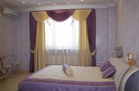 Rideaux dans la chambre