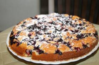 Charlotte no forno