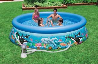 Pool for a summer residence