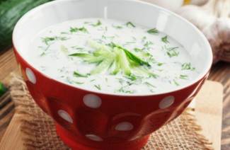 Okroshka no kefir