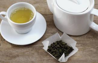 Thé Oolong au lait vert