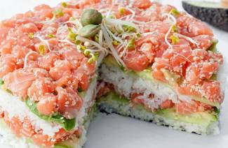Sushi saláta