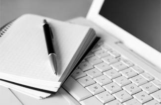 Writing texts for the site