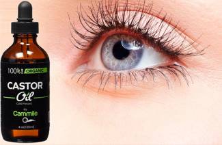 Castor oil for eyelashes