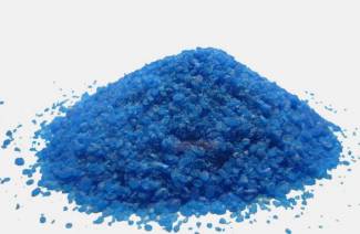 Blaues Vitriol gegen Pilz
