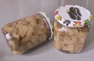 Baklažanai kaip grybai žiemai
