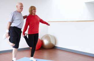 Terapia de ejercicios para la artrosis de rodilla.