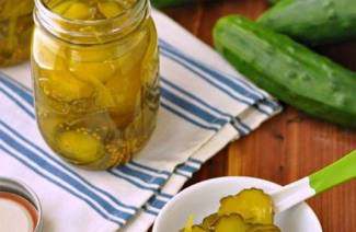 3 large cucumber salads for the winter