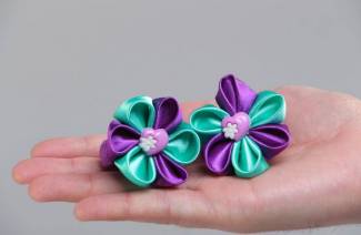 DIY szatén szalagok