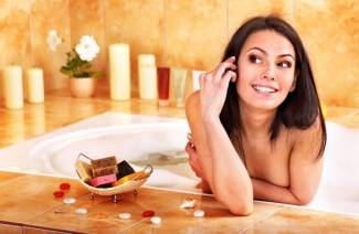 Huile de bain