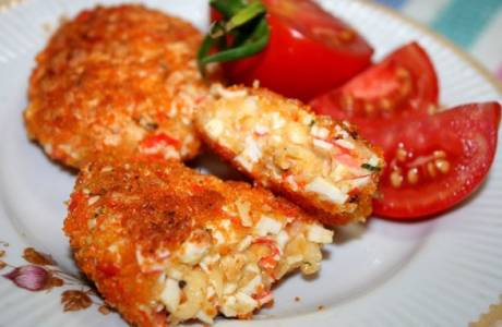 Crab Stick Schnitzel
