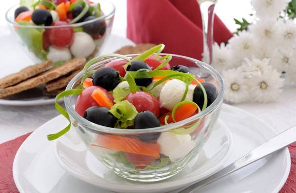 Mozzarella saláta