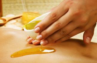 Huile de massage