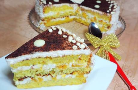 Crème pour le gâteau de crème sure