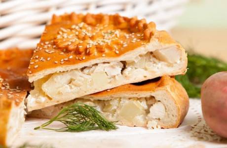 Tavuk ve Patates Turtası