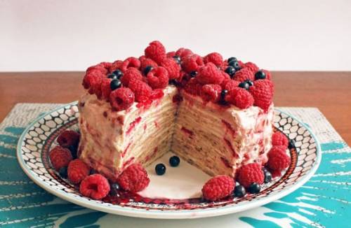 Crème pour le gâteau aux crêpes