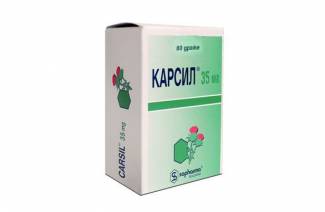 Karsil pentru repararea ficatului