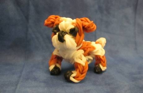 Cómo tejer un perro con chicle