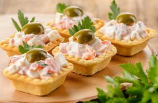 Tartaletas de aperitivos
