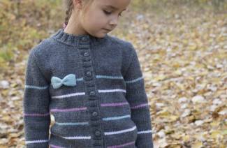 Pull tricoté pour enfants