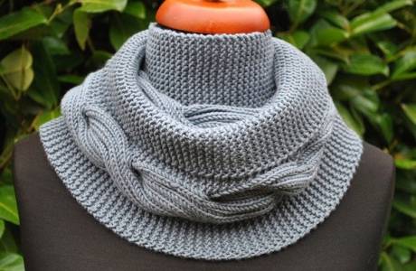 Cách đan snood cho người mới bắt đầu
