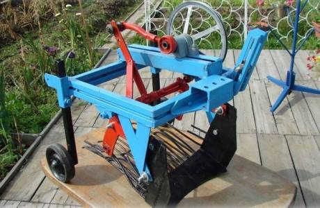 חופר תפוחי אדמה DIY