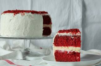 Bolo De Veludo Vermelho