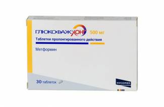 Glyukofazh Long 500 pour perdre du poids