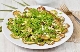 Comment faire frire des courgettes dans une poêle