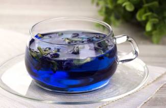 Thé bleu