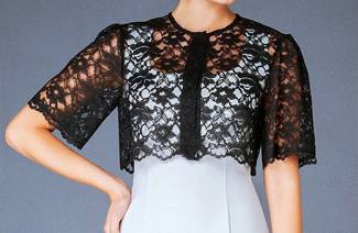 Boléro crochet