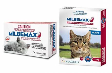 Milbemax for cats