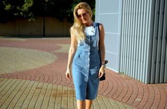 Robe d'été en jean