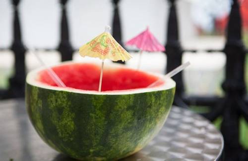 Watermelon with Vodka