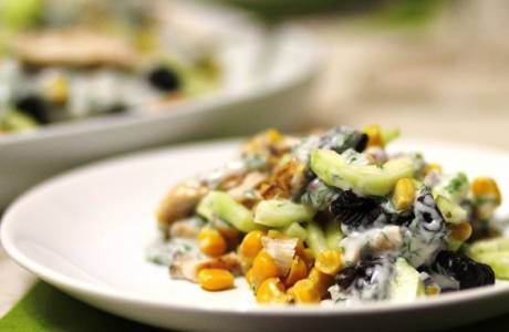 Konserve Mısır Salatası