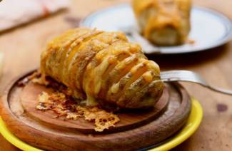 Khoai tây trong lò nướng với phô mai