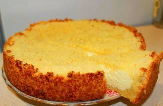 Hüttenkäsetorte im Ofen