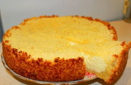 Hüttenkäsetorte im Ofen