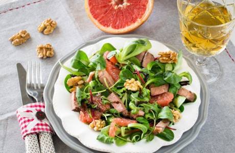 Greyfurt salatası