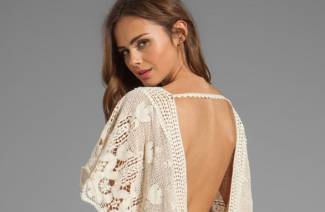 Tricot de style boho